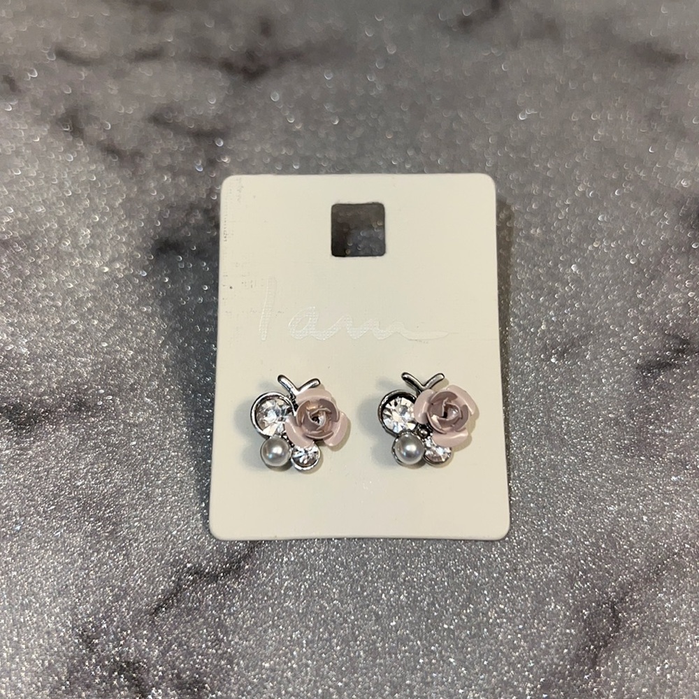 Stud Butterfly/Flower Earrings